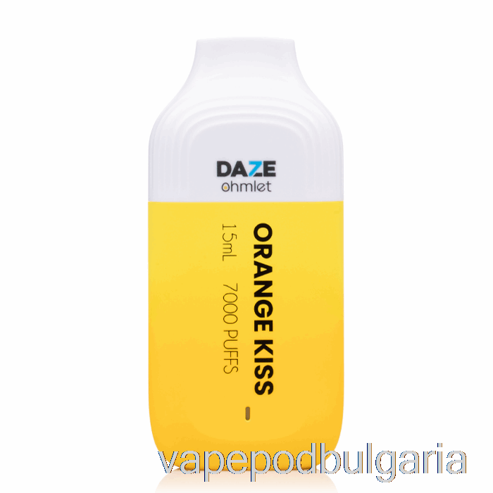 Vape Bulgaria 7 Daze Ohmlet 7000 за еднократна употреба Orange Kiss